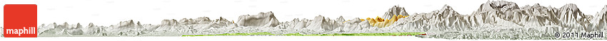 Physical Horizon Map of Nong, lighten, semi-desaturated
