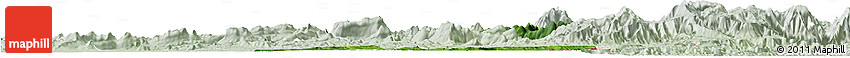 Satellite Horizon Map of Nong, lighten