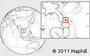 Blank Location Map of Nong