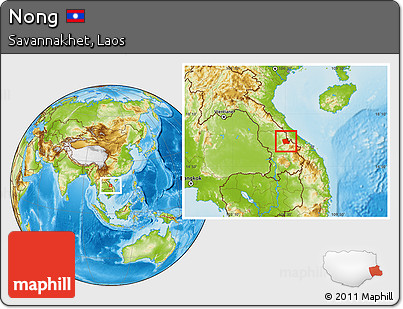 Physical Location Map of Nong