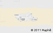 Classic Style Panoramic Map of Nong, single color outside