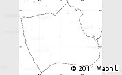 Blank Simple Map of Nong, no labels