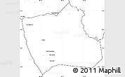Blank Simple Map of Nong