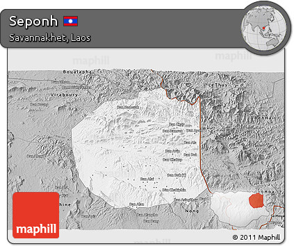Gray 3D Map of Seponh