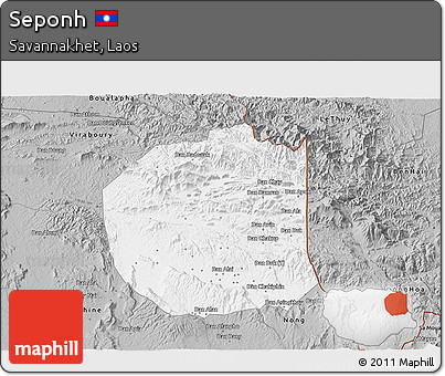 Gray 3D Map of Seponh