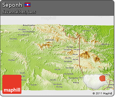 Physical 3D Map of Seponh