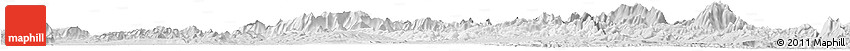 Silver Style Horizon Map of Seponh