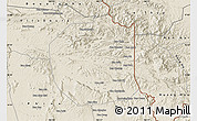 Shaded Relief Map of Seponh