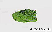 Satellite Panoramic Map of Seponh, cropped outside