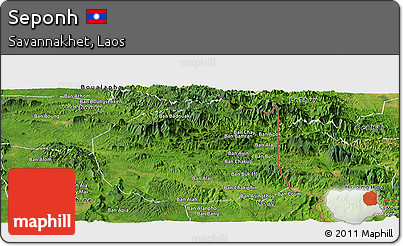 Satellite Panoramic Map of Seponh