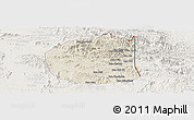 Shaded Relief Panoramic Map of Seponh, lighten
