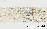 Shaded Relief Panoramic Map of Seponh