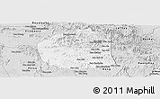 Silver Style Panoramic Map of Seponh