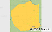 Savanna Style Simple Map of Seponh