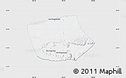 Silver Style Map of Thapangthong, single color outside