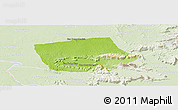 Physical Panoramic Map of Thapangthong, lighten