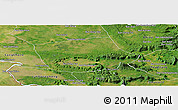 Satellite Panoramic Map of Thapangthong