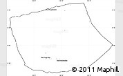 Blank Simple Map of Thapangthong, cropped outside
