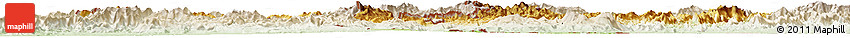 Physical Horizon Map of Sayabouri, lighten