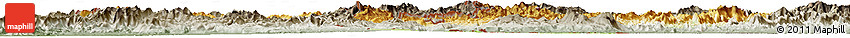 Physical Horizon Map of Sayabouri, semi-desaturated