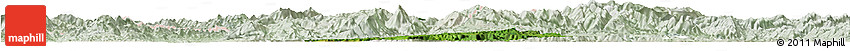 Satellite Horizon Map of Ngeune, lighten