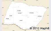 Classic Style Simple Map of Ngeune