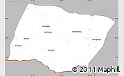 Gray Simple Map of Ngeune