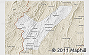 Classic Style 3D Map of Pak Lay