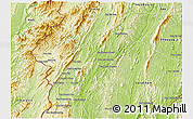 Physical 3D Map of Pak Lay