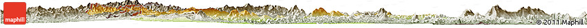 Physical Horizon Map of Pak Lay, semi-desaturated