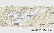 Classic Style Panoramic Map of Pak Lay