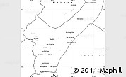 Blank Simple Map of Pak Lay