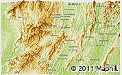 Physical 3D Map of Phieng