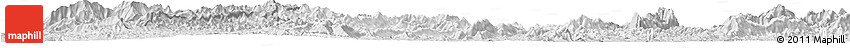 Silver Style Horizon Map of Phieng