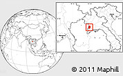 Blank Location Map of Phieng