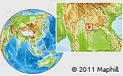 Physical Location Map of Phieng