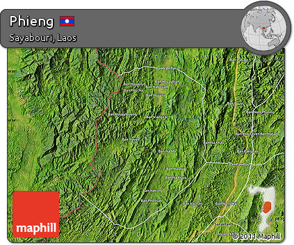 Satellite Map of Phieng