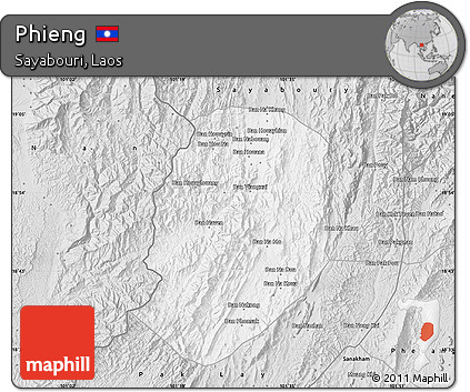 Silver Style Map of Phieng