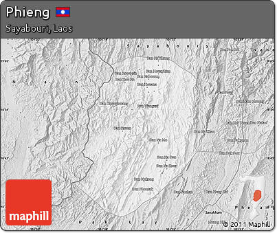 Silver Style Map of Phieng