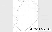 Blank Simple Map of Phieng, no labels