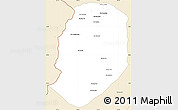Classic Style Simple Map of Phieng
