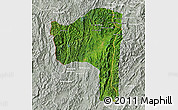 Satellite Map of Sayaboury, lighten, semi-desaturated