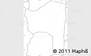 Blank Simple Map of Sayaboury, no labels