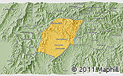 Savanna Style 3D Map of Xieng Hon
