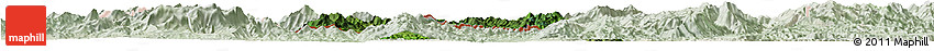 Satellite Horizon Map of Xieng Hon, lighten