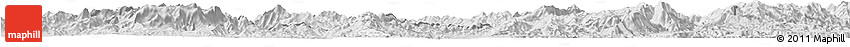 Silver Style Horizon Map of Xieng Hon