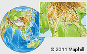 Physical Location Map of Xieng Hon