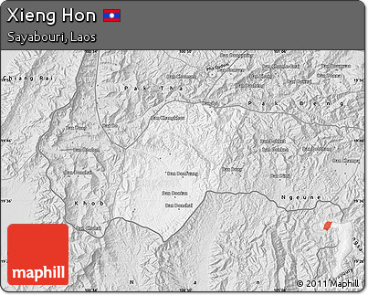 Silver Style Map of Xieng Hon