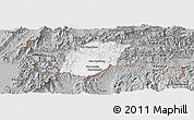 Gray Panoramic Map of Xieng Hon