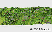 Satellite Panoramic Map of Xieng Hon
